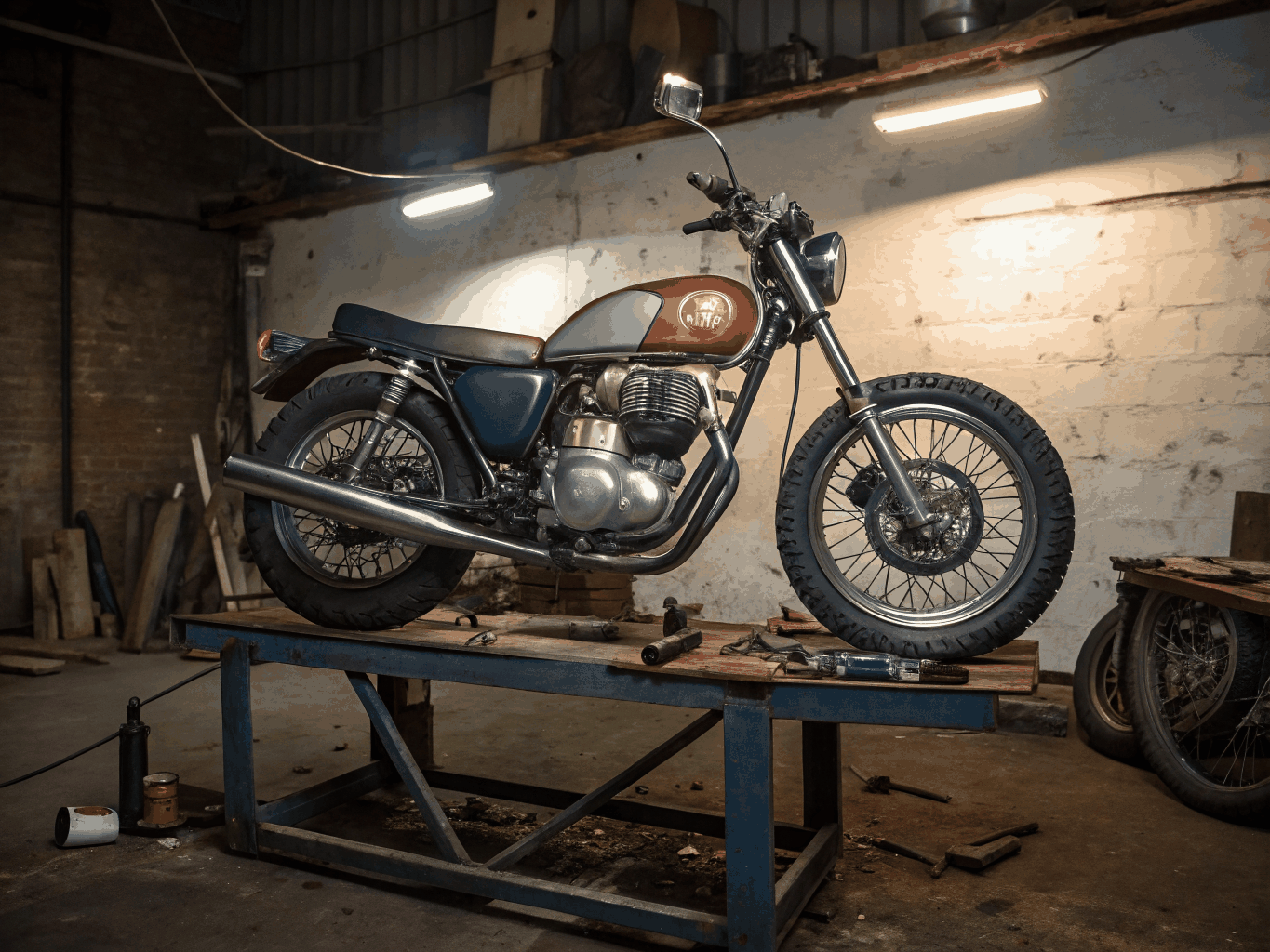 Custom motorcycle showcase