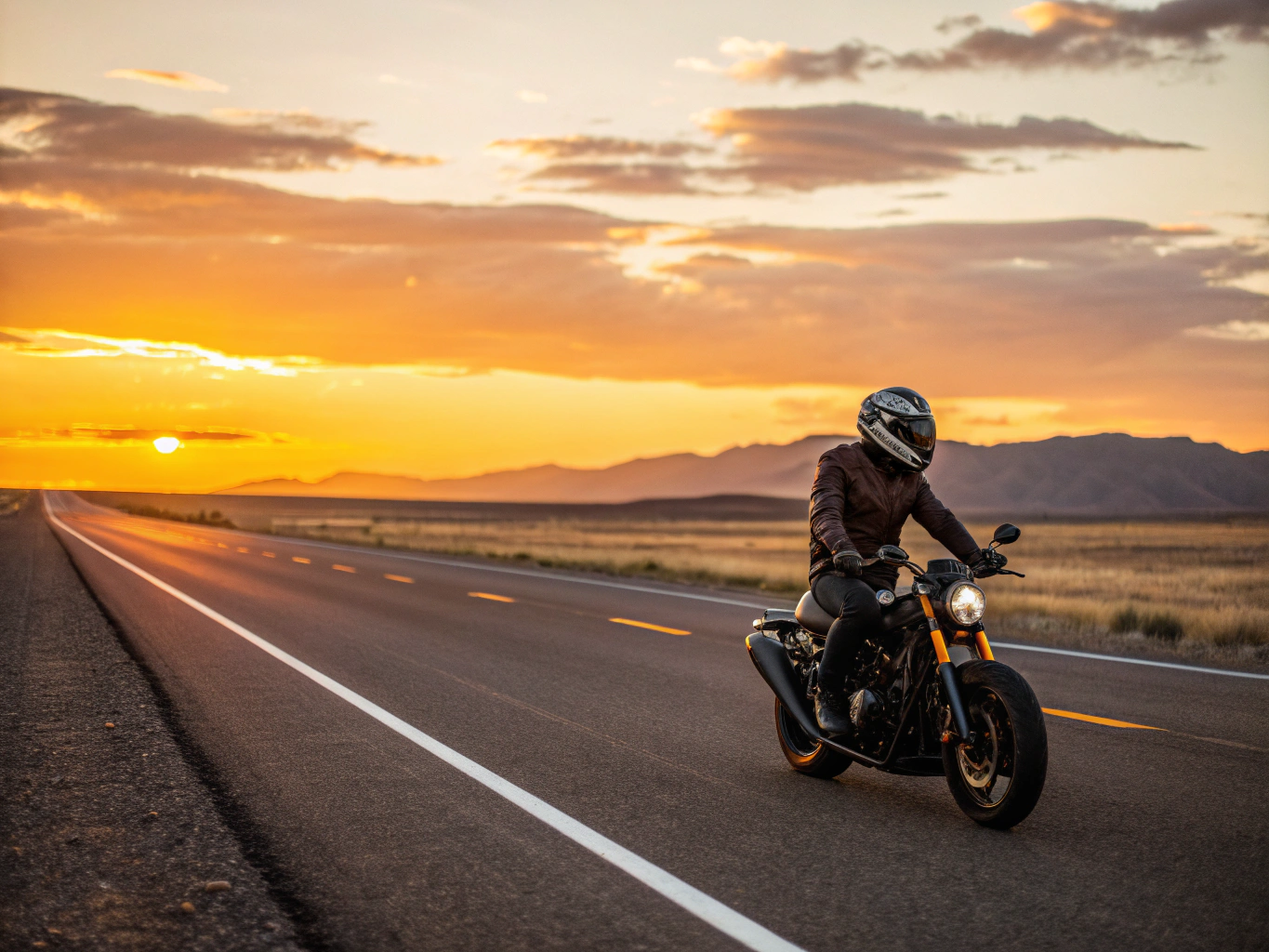 Iron Riders group highway ride