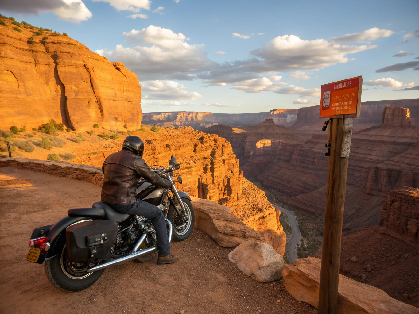 Weekend route itinerary ride
